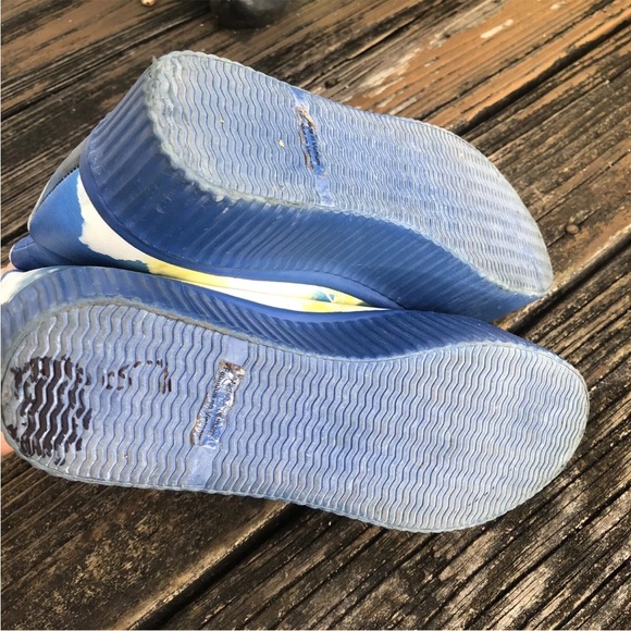 JC Play Jeffrey Campbell Canvas Platform Sneakers Sz 7 HiTops NASA Space Shuttle - Picture 7 of 10